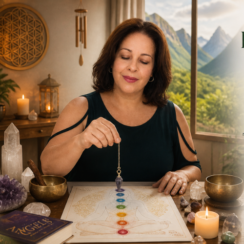 Paula Vianna em atendimento